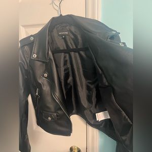 Pretty little thing leather jacket